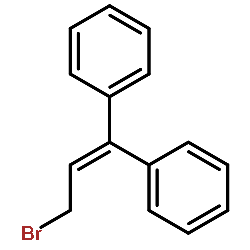 Benzene, 1,1'-(3-bromo-1-propenylidene)bis-