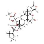 (R)-((4aR)-4c-[3]furyl-4a,7,9,9-tetramethyl-2,13-dioxo-10t-tigloyloxy-(4ar,6ac,12bc)-1,4,4a,5,6,6a,7,8,9,10,11,12b-dodecahydro-2H-7c,11c-methano-cyclooct[f]isochromen-8c-yl)-hydroxy-acetic acid methyl ester