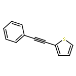 2-(phenylethynyl)thiophene