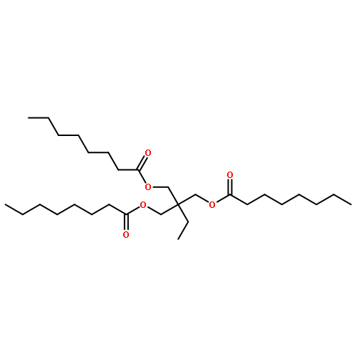 Octanoic acid, 2-ethyl-2-[[(1-oxooctyl)oxy]methyl]-1,3-propanediyl ester