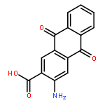 3-amino-9,10-dioxo-anthracene-2-carboxylic acid