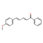 2,4-Pentadien-1-one, 5-(4-methoxyphenyl)-1-phenyl-