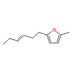 (Z)-2-(3-hexenyl)-5-methylfuran