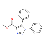 1H-1,2,3-Triazole-4-carboxylic acid, 1,5-diphenyl-, methyl ester