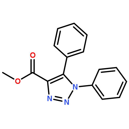 1H-1,2,3-Triazole-4-carboxylic acid, 1,5-diphenyl-, methyl ester