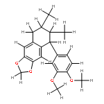 (5S)-5r-(3,4-Dimethoxy-phenyl)-6t,7c-dimethyl-5,6,7,8-tetrahydro-naphtho[2,3-d][1,3]dioxol