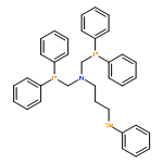 1-PROPANAMINE, N,N-BIS[(DIPHENYLPHOSPHINO)METHYL]-3-(PHENYLSELENO)-