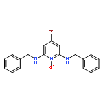 N,N'-DIBENZYL-4-BROMO-2,6-PYRIDINEDIAMINE 1-OXIDE