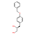 1,2-Propanediol, 3-[4-(phenylmethoxy)phenyl]-, (2S)-