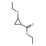 Cyclopropanecarboxylic acid, 2-ethoxy-, ethyl ester, (1R,2S)-