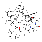 cyclo-(Pro1-Trp-Leu-Thr-Pro2-Gly-Phe)