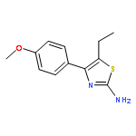 5-Ethyl-4-(4-methoxy-phenyl)-thiazol-2-ylamine