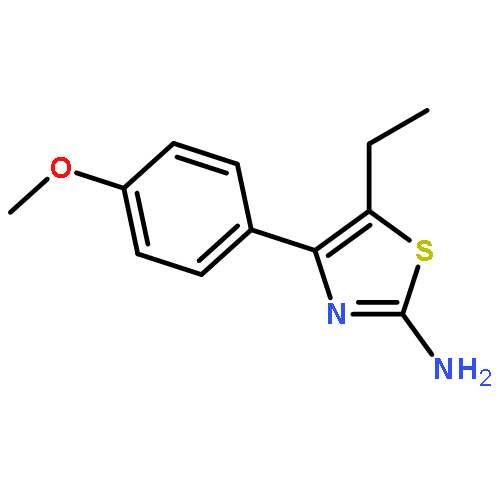 5-Ethyl-4-(4-methoxy-phenyl)-thiazol-2-ylamine