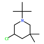 Piperidine, 5-chloro-1-(1,1-dimethylethyl)-3,3-dimethyl-