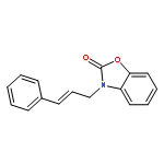 2(3H)-Benzoxazolone, 3-(3-phenyl-2-propenyl)-