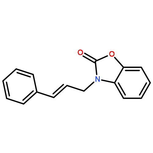 2(3H)-Benzoxazolone, 3-(3-phenyl-2-propenyl)-