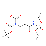 8-Oxa-2,6-diaza-7-phosphadecanoic acid,2-[(1,1-dimethylethoxy)carbonyl]-7-ethoxy-5-oxo-, 1,1-dimethylethylester, 7-oxide