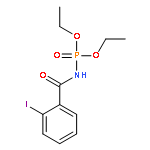 PHOSPHORAMIDIC ACID, (2-IODOBENZOYL)-, DIETHYL ESTER