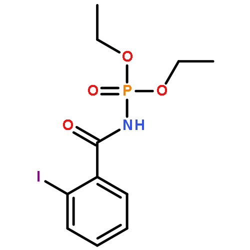 PHOSPHORAMIDIC ACID, (2-IODOBENZOYL)-, DIETHYL ESTER