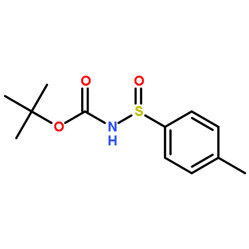 Carbamic acid, [(S)-(4-methylphenyl)sulfinyl]-, 1,1-dimethylethyl ester