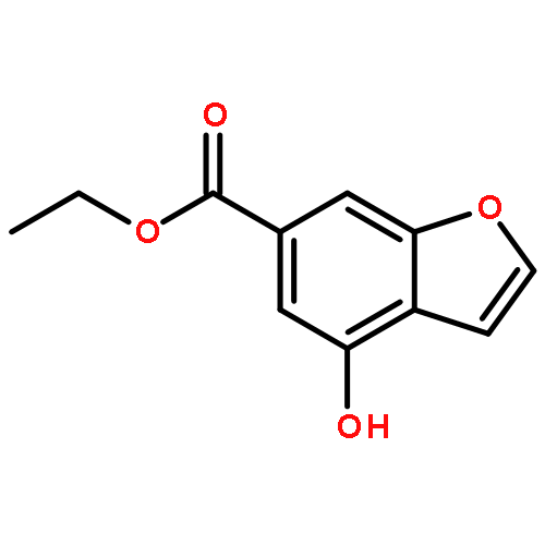 6-Benzofurancarboxylic acid, 4-hydroxy-, ethyl ester