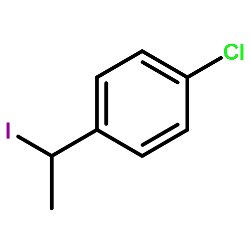 Benzene, 1-chloro-4-(1-iodoethyl)-