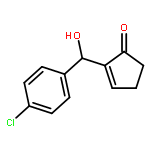 2-Cyclopenten-1-one, 2-[(4-chlorophenyl)hydroxymethyl]-