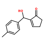 2-Cyclopenten-1-one, 2-[hydroxy(4-methylphenyl)methyl]-