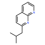 1,8-Naphthyridine, 2-(2-methylpropyl)-