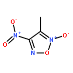 1,2,5-Oxadiazole,3-methyl-4-nitro-, 2-oxide