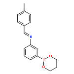 Benzenamine,3-(1,3,2-dioxaborinan-2-yl)-N-[(4-methylphenyl)methylene]-