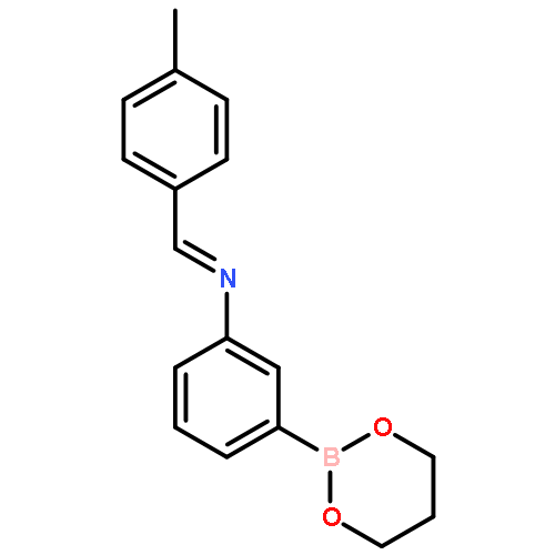 Benzenamine,3-(1,3,2-dioxaborinan-2-yl)-N-[(4-methylphenyl)methylene]-