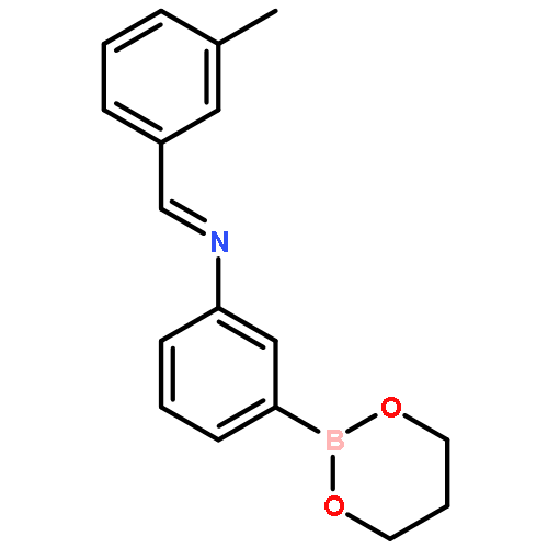 Benzenamine,3-(1,3,2-dioxaborinan-2-yl)-N-[(3-methylphenyl)methylene]-