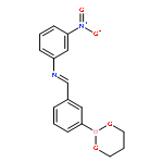 Benzenamine, N-[[3-(1,3,2-dioxaborinan-2-yl)phenyl]methylene]-3-nitro-