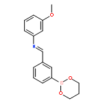 Benzenamine,N-[[3-(1,3,2-dioxaborinan-2-yl)phenyl]methylene]-3-methoxy-