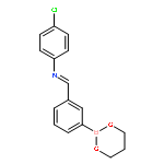 Benzenamine,4-chloro-N-[[3-(1,3,2-dioxaborinan-2-yl)phenyl]methylene]-