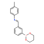 Benzenamine,N-[[3-(1,3,2-dioxaborinan-2-yl)phenyl]methylene]-4-methyl-