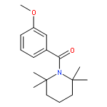 Piperidine, 1-(3-methoxybenzoyl)-2,2,6,6-tetramethyl-