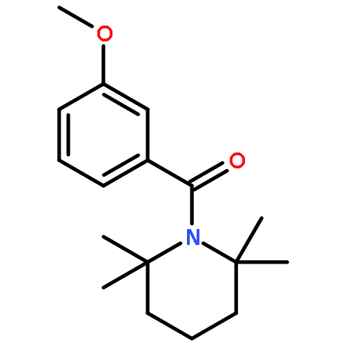 Piperidine, 1-(3-methoxybenzoyl)-2,2,6,6-tetramethyl-