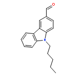 9H-Carbazole-3-carboxaldehyde, 9-pentyl-