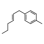 Benzene, 1-(2E)-2-hexenyl-4-methyl-