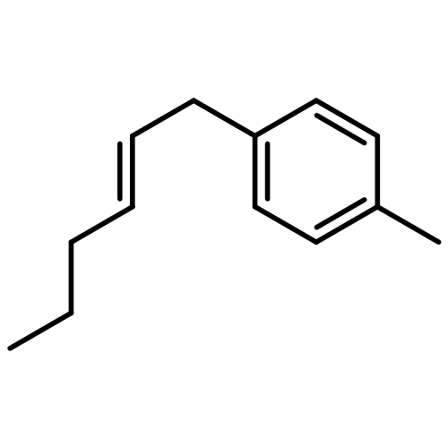 Benzene, 1-(2E)-2-hexenyl-4-methyl-