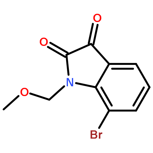 1H-Indole-2,3-dione, 7-bromo-1-(methoxymethyl)-