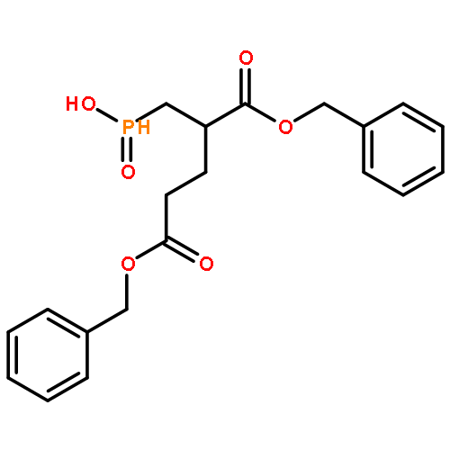 Pentanedioic acid, 2-[(hydroxyphosphinyl)methyl]-, bis(phenylmethyl)ester, (2R)-