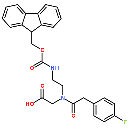 Glycine,N-[2-[[(9H-fluoren-9-ylmethoxy)carbonyl]amino]ethyl]-N-[(4-fluorophenyl)acetyl]-