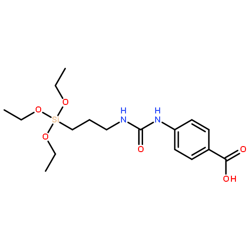 Benzoic acid, 4-[[[[3-(triethoxysilyl)propyl]amino]carbonyl]amino]-