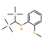 Phosphine, [bis(trimethylsilyl)methyl][2-(methylthio)phenyl]-