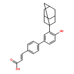 (2E)-3-{4-[3-(adamantan-1-yl)-4-hydroxyphenyl]phenyl}prop-2-enoic acid