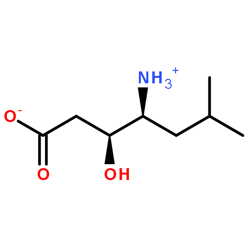 Heptanoic acid,4-amino-3-hydroxy-6-methyl-, (3S,4S)-