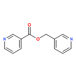 3-Pyridinecarboxylic acid, 3-pyridinylmethyl ester